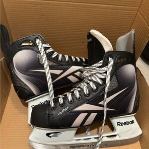 Reebok Black and Gray Men's Hockey Skates
